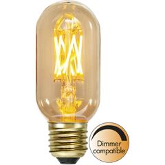 Star Trading LED-pære 3,7W dimbar, Vintage Gold 45mm E27