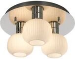 Aneta Lighting Messina taklampe krom/opalhvit