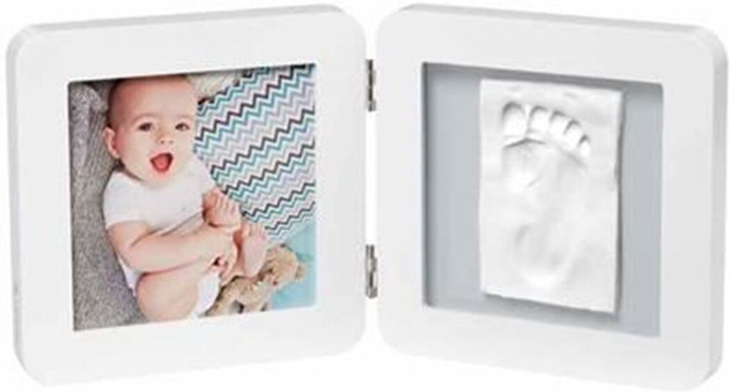 Babyart Baby Art My Baby Touch, Hvit - Gipsavstøp + Bilderamme