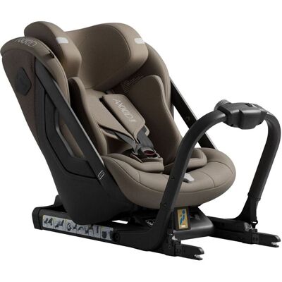 Axkid ONE 3 Bakovervendt Bilstol, Driftwood Beige Axkid ONE 3 Bakovervendt Bilstol, Driftwood Beige
