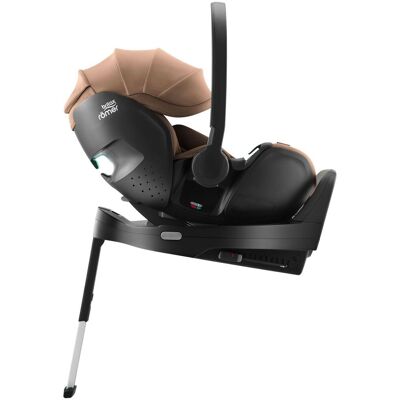 Britax Baby-Safe Pro Roterbar Babystol med base, Lux Warm Caramel Britax Baby-Safe Pro Roterbar Babystol med base, Lux Warm Caramel