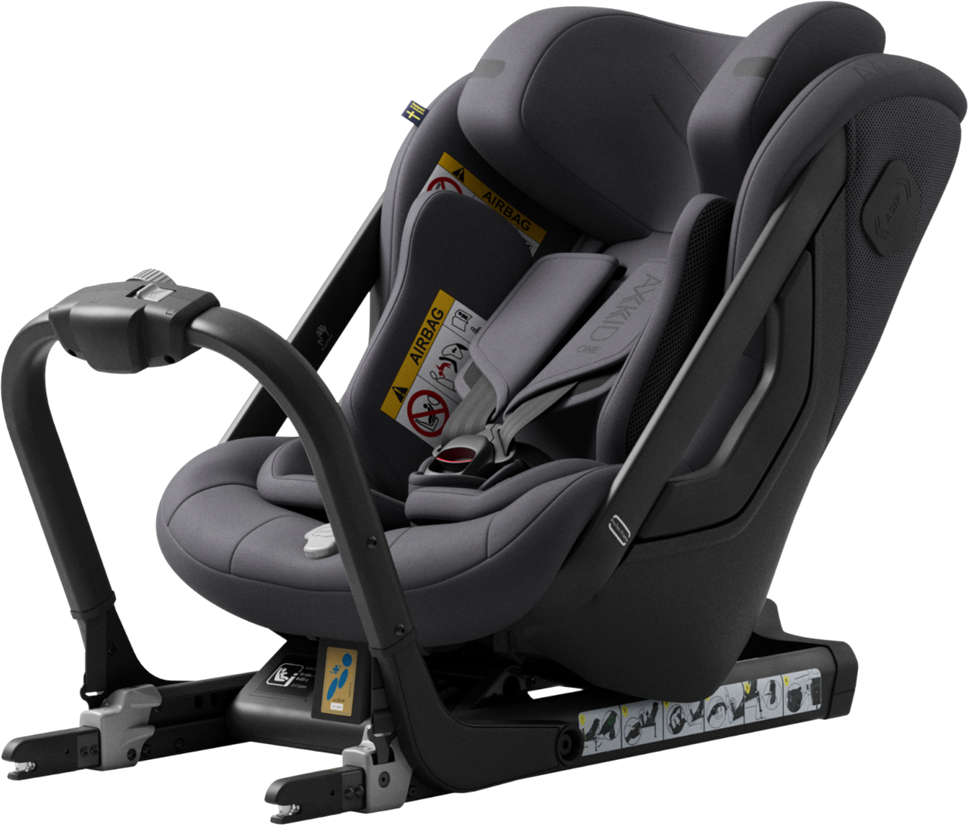 Bilde av ONE 3 Bakovervendt Bilstol, Arctic Mist Grey