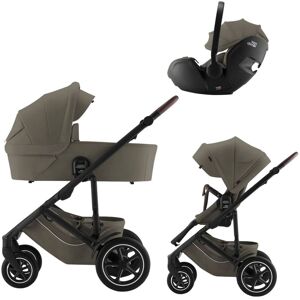 Britax Smile 5Z Barnevogn med Bilstol Baby-Safe Pro - Lux Urban Olive Britax Smile 5Z Barnevogn med Bilstol Baby-Safe Pro - Lux Urban Olive