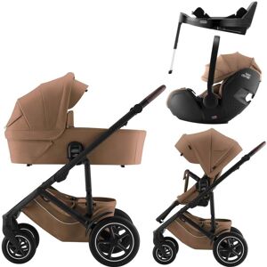 Britax Smile 5Z Barnevogn med Bilstol Baby-Safe Pro og base - Lux Warm Caramel Britax Smile 5Z Barnevogn med Bilstol Baby-Safe Pro og base - Lux Warm Caramel