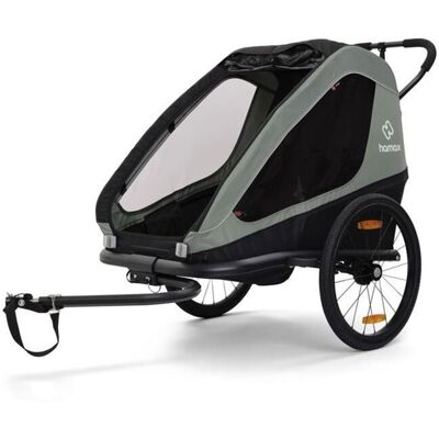 Hamax Traveller Sykkelvogn og Barnevogn, Khaki Hamax Traveller Sykkelvogn og Barnevogn, Khaki