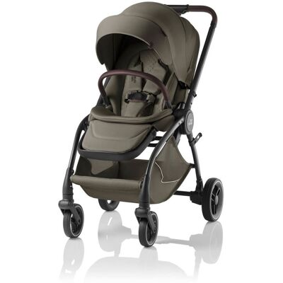 Britax Rio, Vendbar Sportsvogn - Lux Urban Olive Britax Rio, Vendbar Sportsvogn - Lux Urban Olive