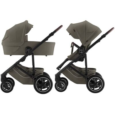 Britax Smile 5Z Barnevogn Duovogn - Lux Urban Olive Britax Smile 5Z Barnevogn Duovogn - Lux Urban Olive