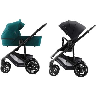 Britax Smile 5Z Barnevogn Duovogn - Black / Green Britax Smile 5Z Barnevogn Duovogn - Black / Green