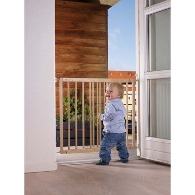 BabyDan Bøketråd Sikkerhetsport - 60,5-102cm, Veggmontert BabyDan Bøketråd Sikkerhetsport - 60,5-102cm, Veggmontert