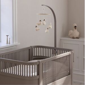 Sebra Sengehimmel‑stativ og Uro‑holder, Beige Sebra Sengehimmel‑stativ og Uro‑holder, Beige