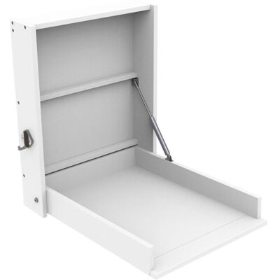 BabyDan Veggstellebord - Hvit - Plassbesparende veggmontering BabyDan Veggstellebord - Hvit - Plassbesparende veggmontering