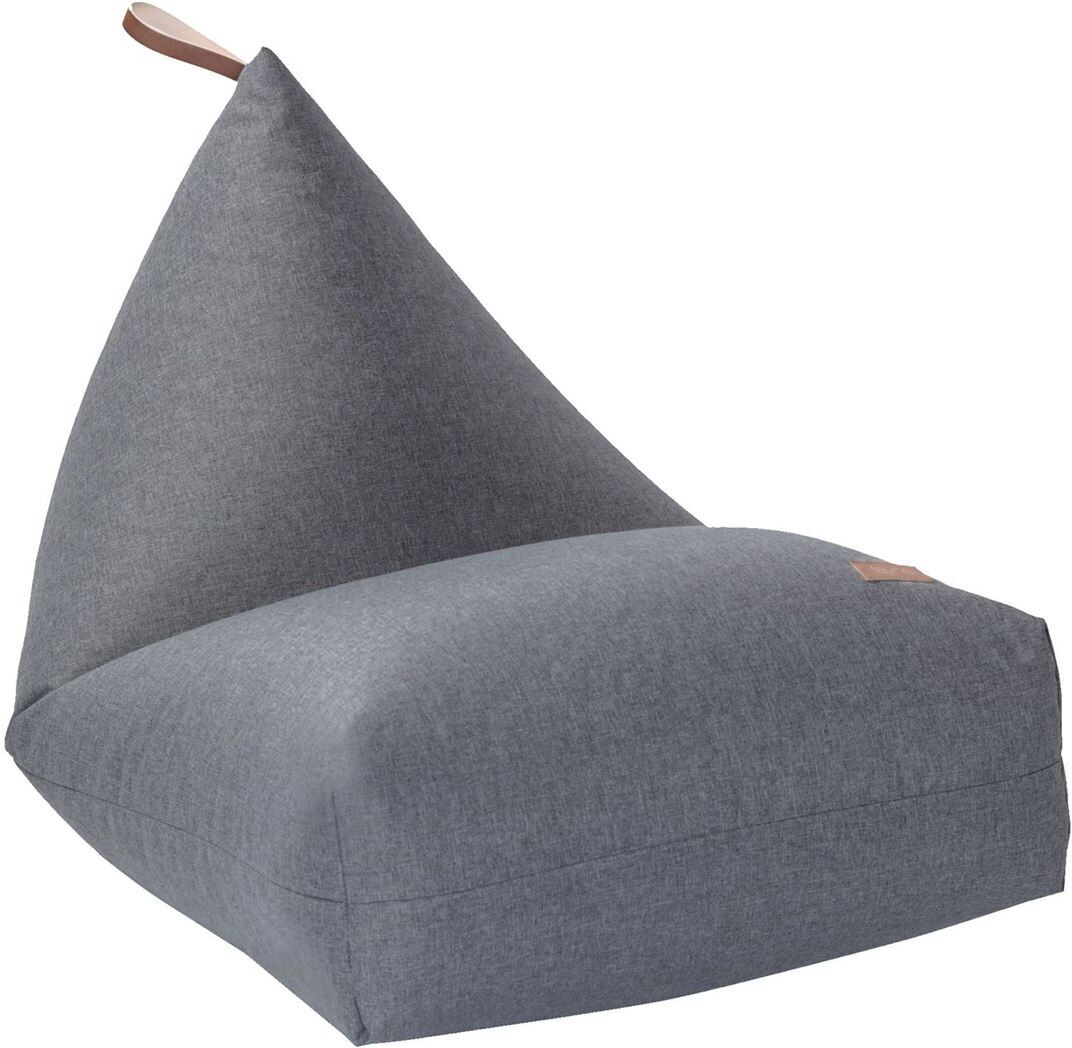 Fayne Outdoor Beanbag, Dark Grey Melange