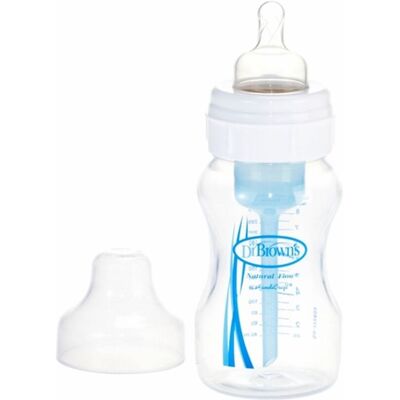 Dr. Brown's Options+ Babyflaske - Wide-Neck - Rød Dr. Brown's Options+ Babyflaske - Wide-Neck - Rød