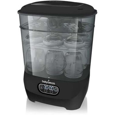 Baby Brezza Flaskesterilisator Sort Baby Brezza Flaskesterilisator Sort