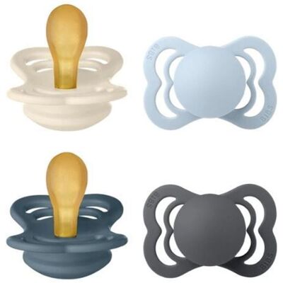 Bibs Smokker Supreme 4pk, Latex Size 2 Bibs Smokker Supreme 4pk, Latex Size 2