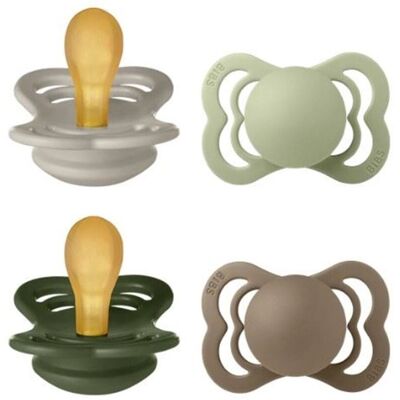 Bibs Smokker Supreme 4pk, Latex Size 1 Bibs Smokker Supreme 4pk, Latex Size 1