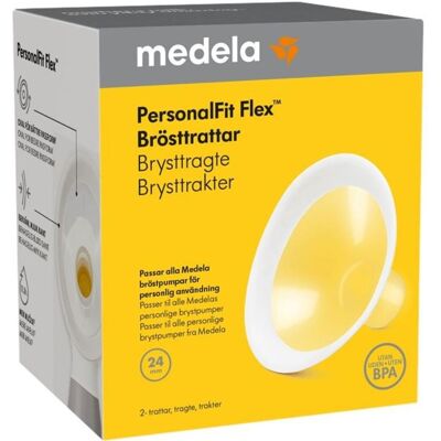 Medela PersonalFit Flex Brystskjold - 2 Pakning - 24 mm - Unisex Medela PersonalFit Flex Brystskjold - 2 Pakning - 24 mm - Unisex