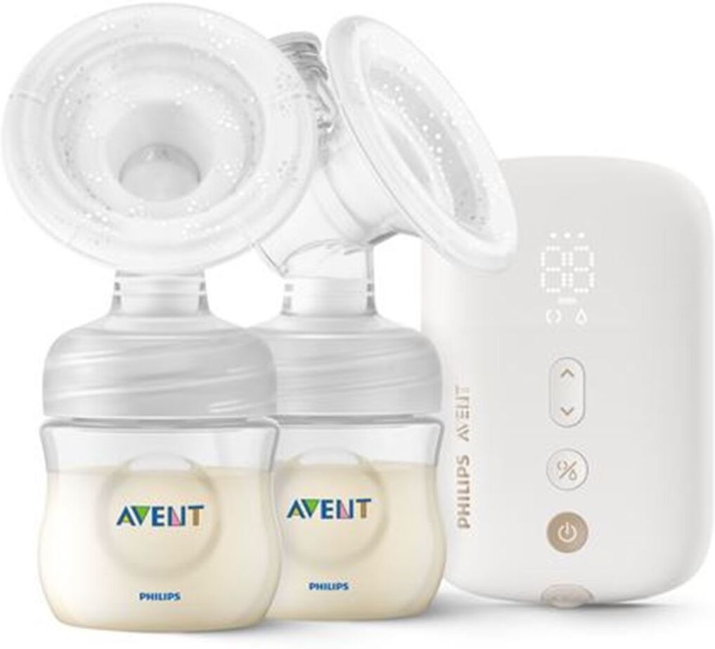 Philips AVENT Dobbel Elektrisk brystpumpe med lader