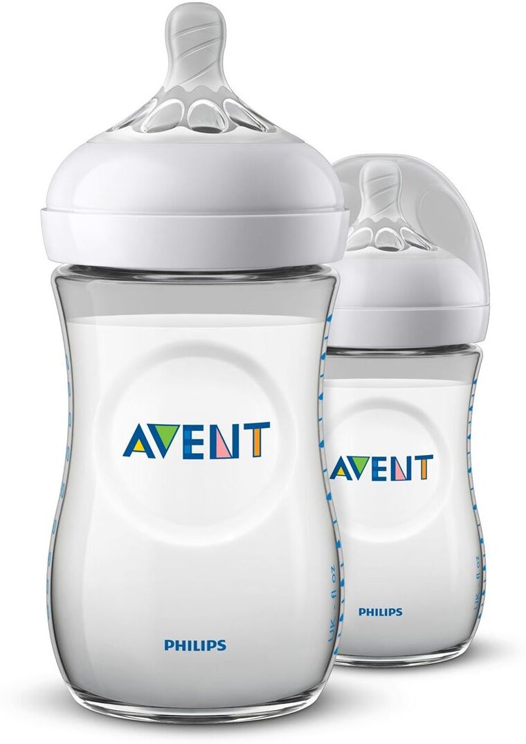 Philips Avent Tåteflaske Natural, 260ml, 2pk