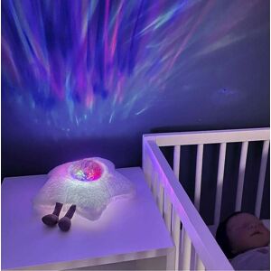 ZAZU Gaia, Nattlampe med Nordlyseffekt ZAZU Gaia, Nattlampe med Nordlyseffekt