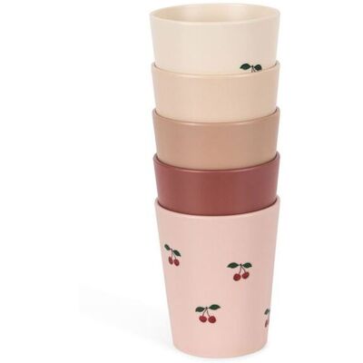 Konges Sløjd Barnekopper, 5pk Cherry Konges Sløjd Barnekopper, 5pk Cherry