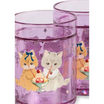 Konges Sløjd Glitterkopper, 2pk Kitty Konges Sløjd Glitterkopper, 2pk Kitty