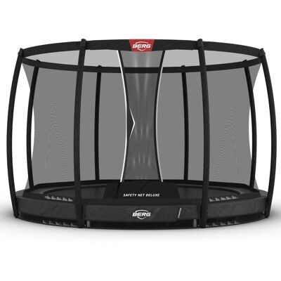 Berg Champion Inground Trampoline inkl. deluxe sikkerhetsnett. 330cm, Svart Berg Champion Inground Trampoline inkl. deluxe sikkerhetsnett. 330cm, Svart