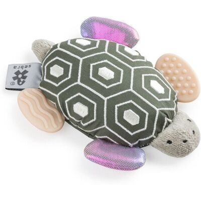Sebra babyrangle med babyspeil - skilpadden Turbo Sebra babyrangle med babyspeil - skilpadden Turbo