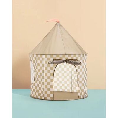 Kids Concept Leketelt Barn, Ruter Khaki Kids Concept Leketelt Barn, Ruter Khaki