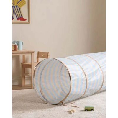 Kids Concept Leketunnel Blå Striper Kids Concept Leketunnel Blå Striper