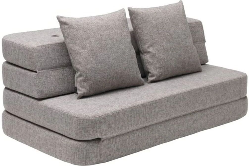 byKlipKlap 3Fold Sofa XL, Multi Grey