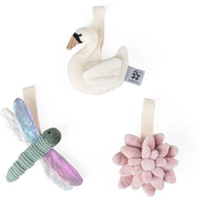 Sebra Baby Aktivitetsleker, 3 stk Sebra Baby Aktivitetsleker, 3 stk