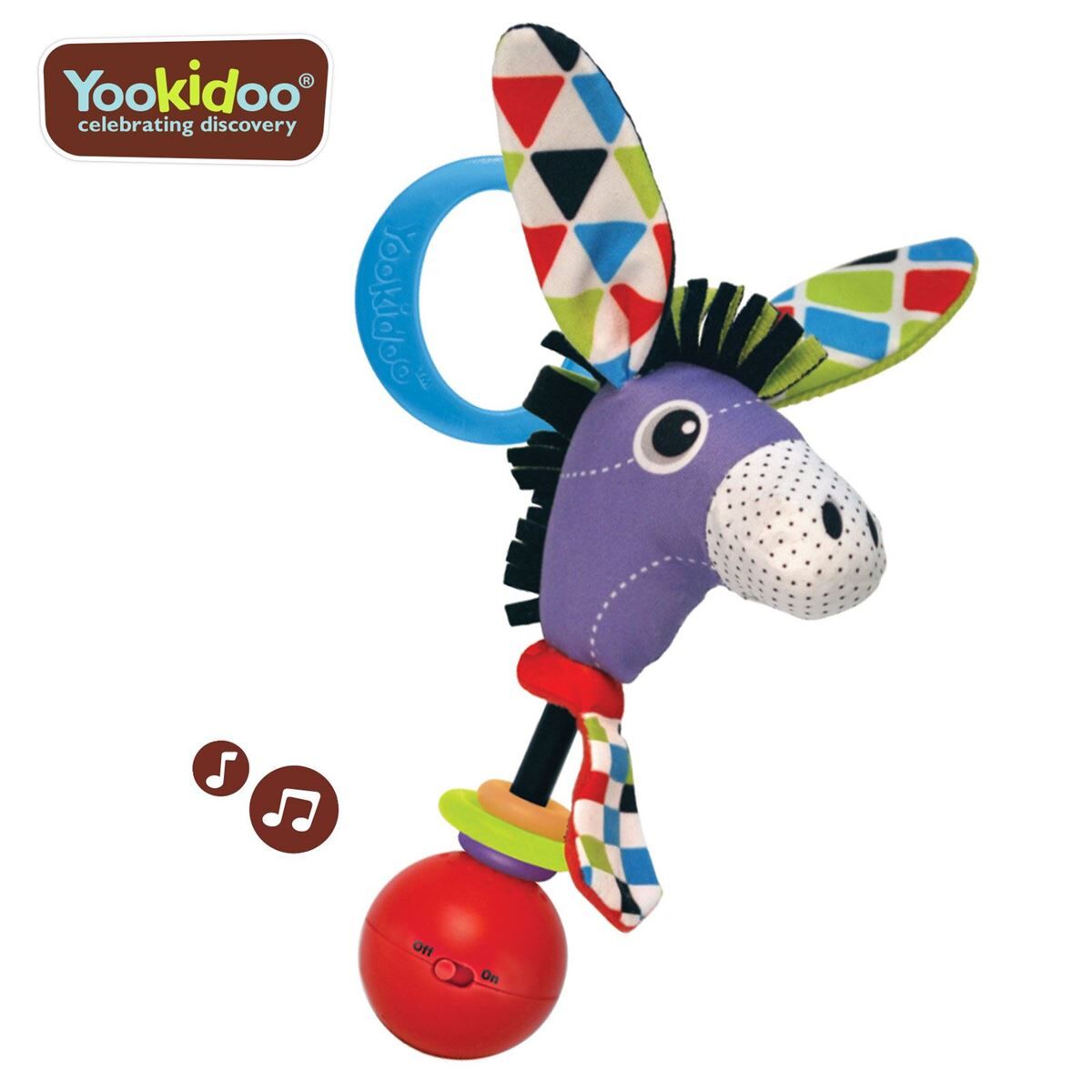 Yookidoo Shake me Rattle Donkey