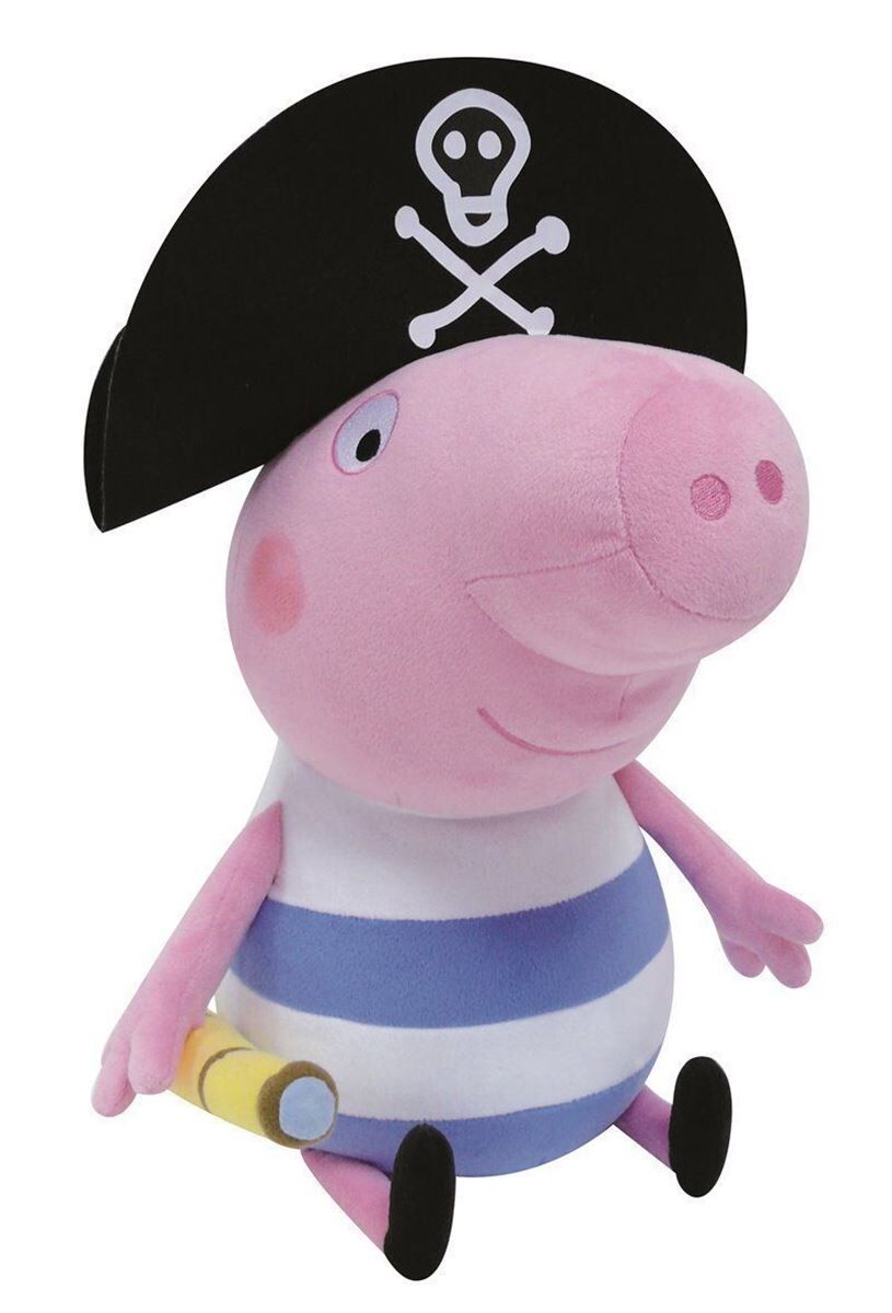 Peppa Pig Peppa Gris Kosebamse - George Pirat 45cm