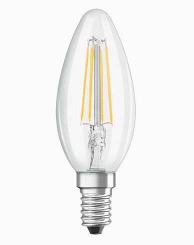 OSRAM LED kynttil&#228;lamppu Kirkas Himmennett&#228;v&#228; 5W/840 (40W) E14