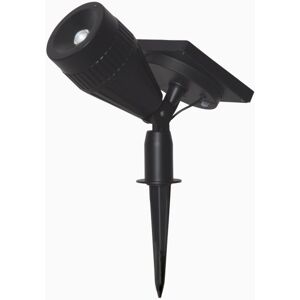 Star Trading Solcelle-spotlight Powerspot Svart 60lm. 480-62 Star Trading Solcelle-spotlight Powerspot Svart 60lm. 480-62