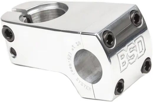 BSD Dropped OS 25.4mm Front Load BMX Stem (Polished)