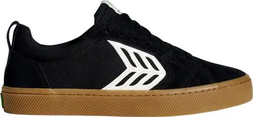 Cariuma Catiba Pro Skate Shoes (All Black Gum / Ivory)