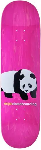 Enjoi Peekaboo Panda R7 Skateboard Deck (Rosa)