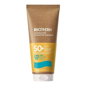 Biotherm Waterlover Hydrating Sun Milk Spf50 Solkrem Kropp Nude Biotherm