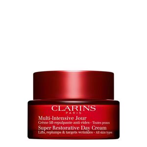Clarins Super Restorative Day Cream All Skin Types Beauty WOMEN Skin Care Face Day Creams Nude Clarins*Betinget Tilbud