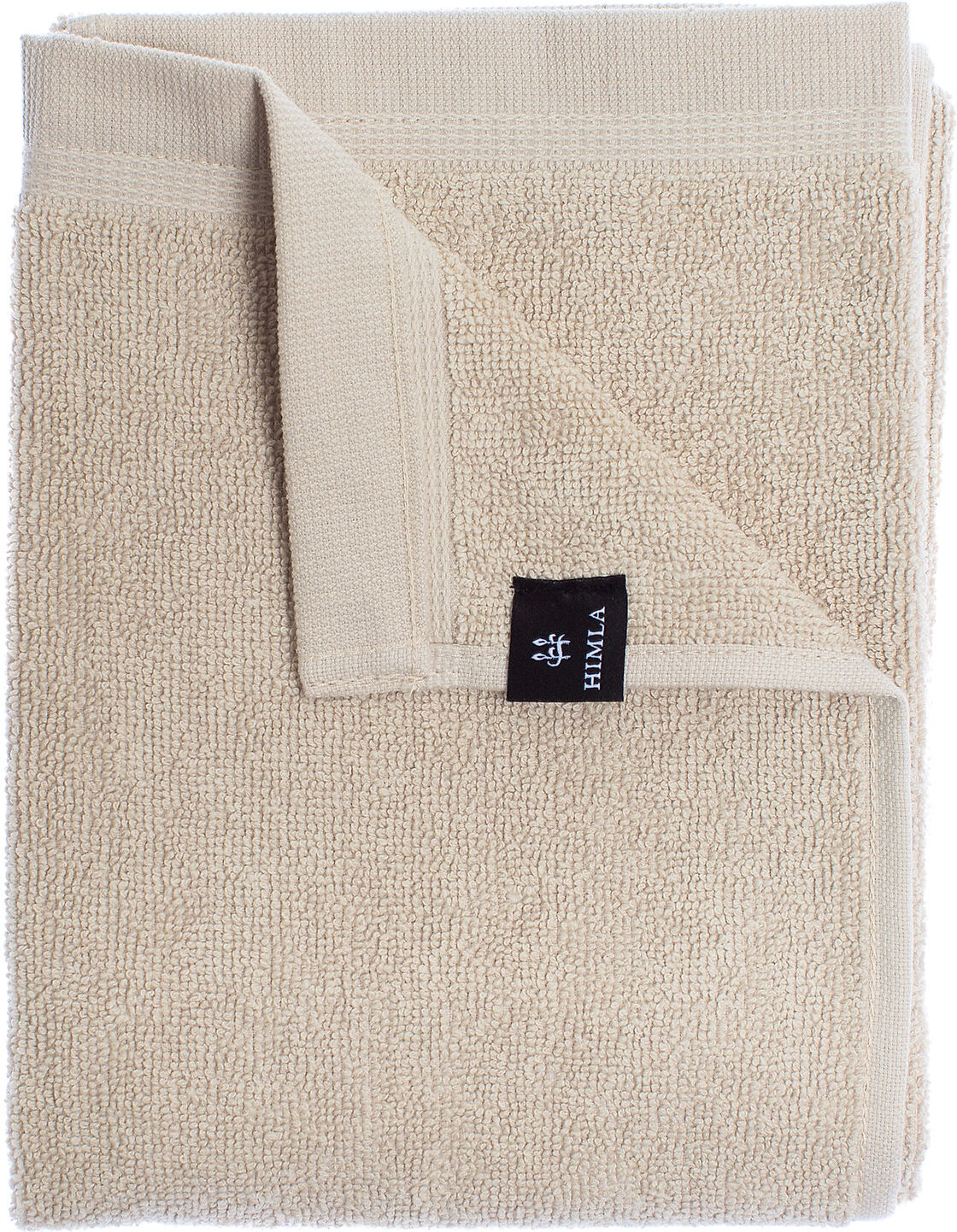 Himla Lina Towel Home Textiles Bathroom Textiles Towels Beige Himla