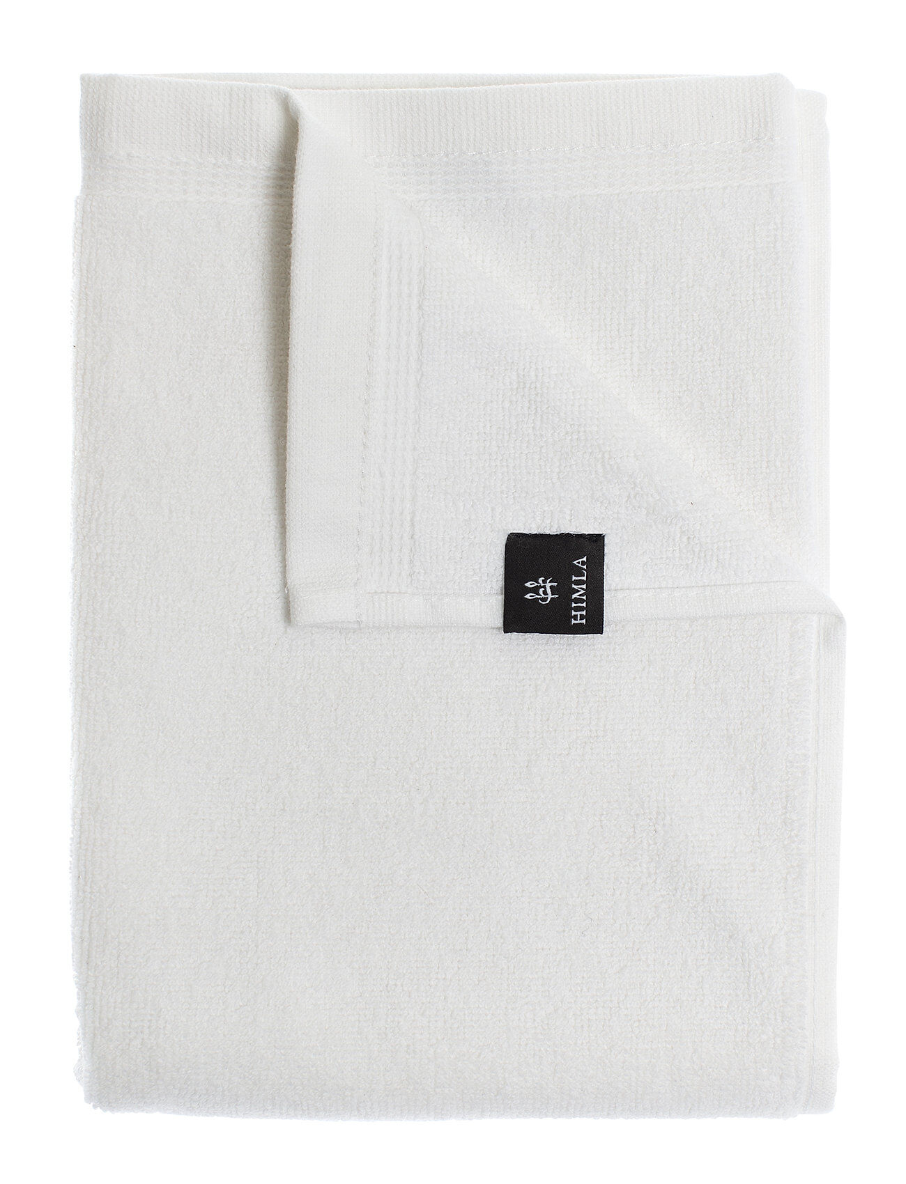 Himla Lina Towel Home Textiles Bathroom Textiles Towels Hvit Himla