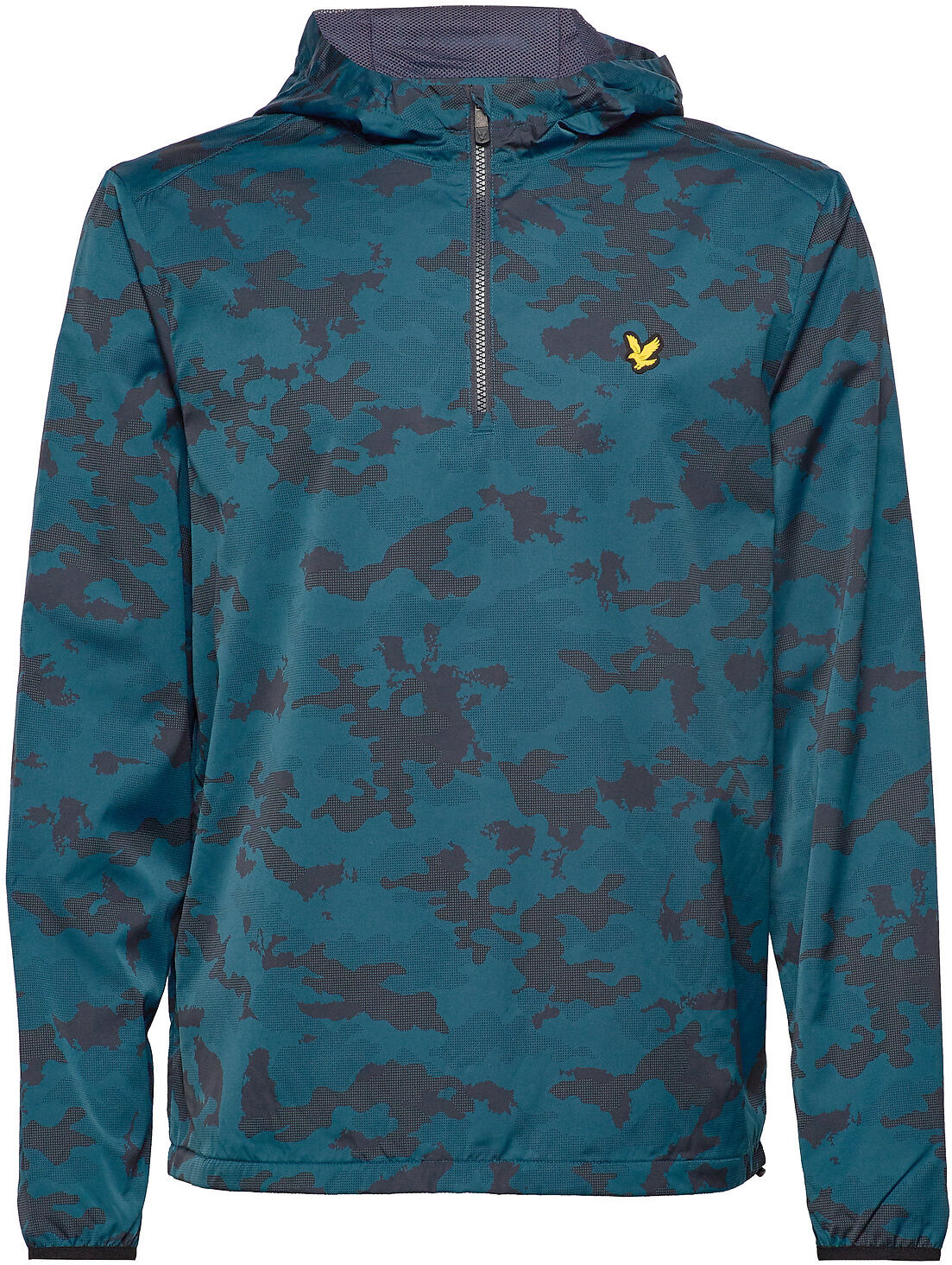 Scott Camo Ultra Light Anorak Outerwear Jackets Anoraks Blå Lyle & Scott Sport