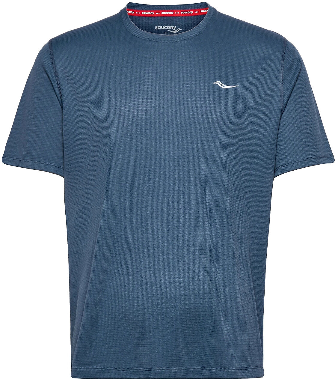 Saucony Stopwatch Short Sleeve T-shirts Short-sleeved Blå Saucony