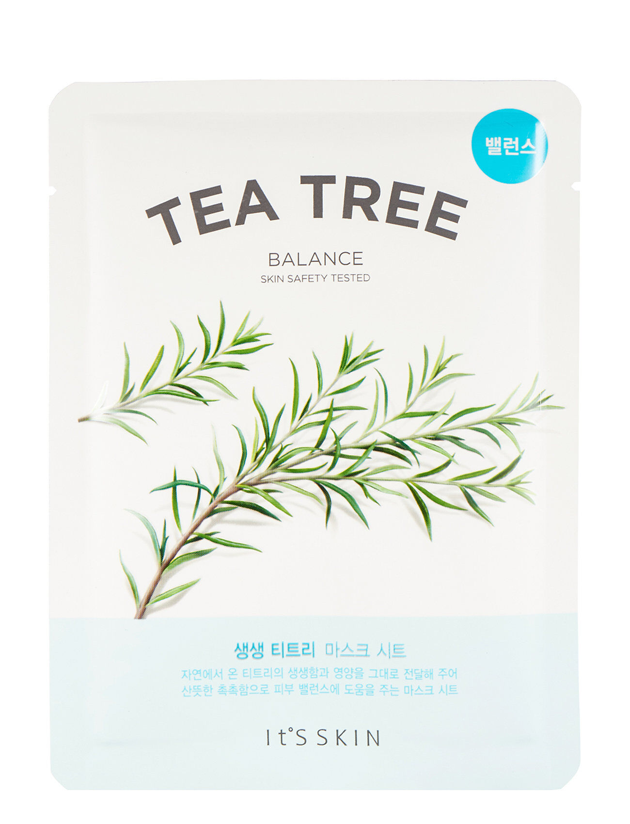 It’S SKIN It´s Skin The Fresh Mask Sheet Tea Tree Hudpleie Ansiktspleie Nude It’S SKIN