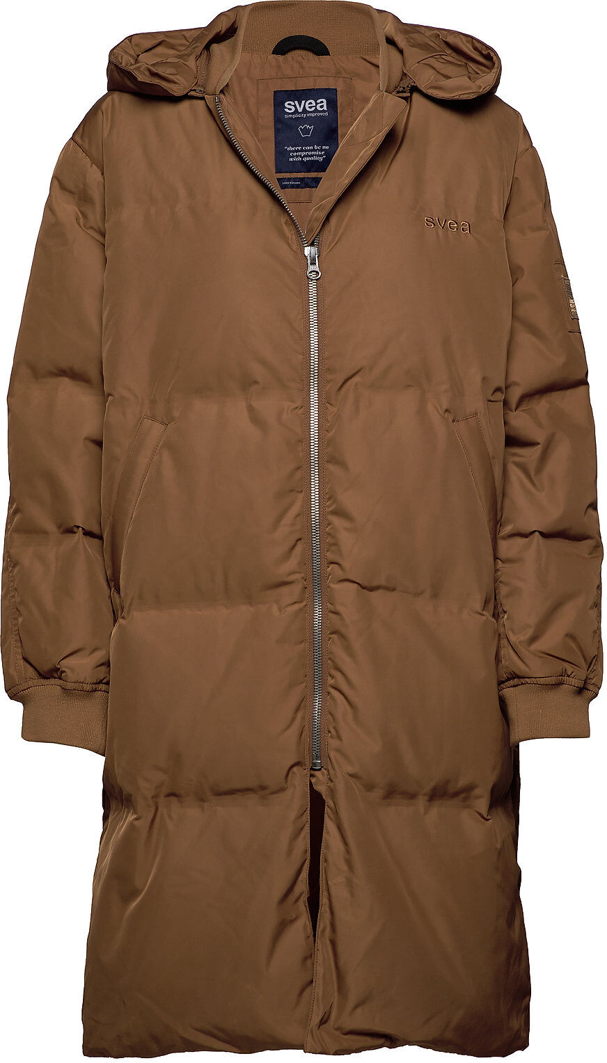 Svea Patsy Jacket Fôret Kåpe Brun Svea