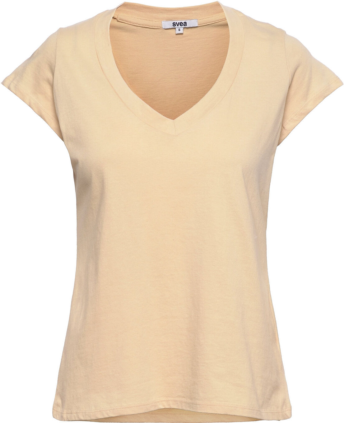 Svea Adriane Tee T-shirts & Tops Short-sleeved Beige Svea