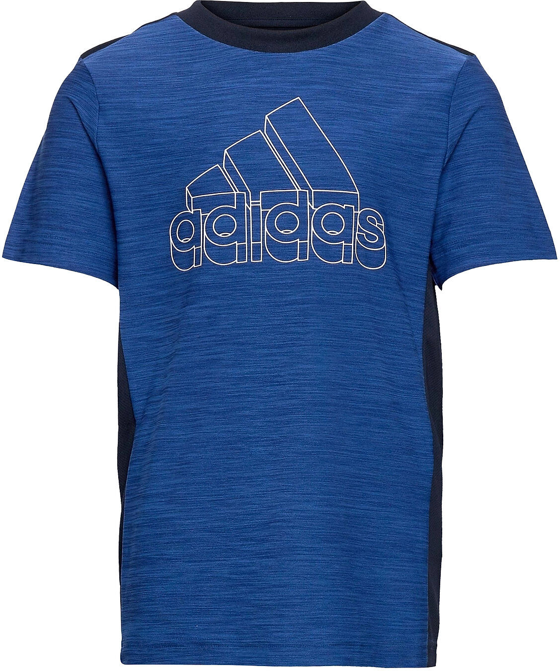 adidas Performance Aeroready Heather Tee T-shirts Short-sleeved Blå Adidas Performance