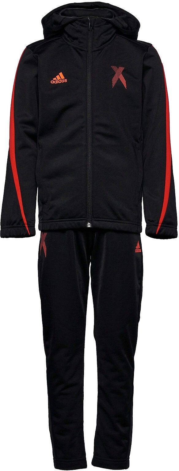 adidas Performance X Football-Inspired Track Suit Joggedress Svart Adidas Performance